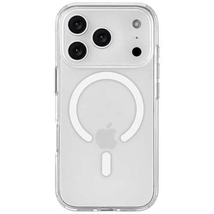 Чехол iPhone 17 Pro Silicone Case 360 MagSafe Clear Clear (Прозрачный)